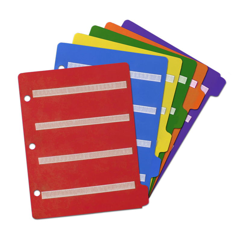 Lot de 6 feuillets intercalaires standard Lot de 6 feuillets intercalaires standard