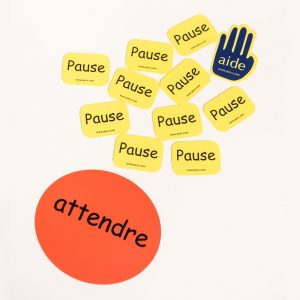 Lot “Attendre”, “Pause”, “Aide” Lot “Attendre”, “Pause”, “Aide”
