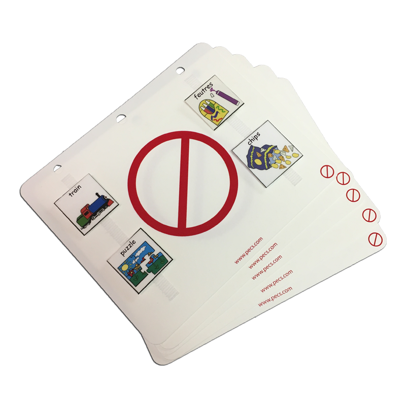 Page universelle "NON" uno pecs